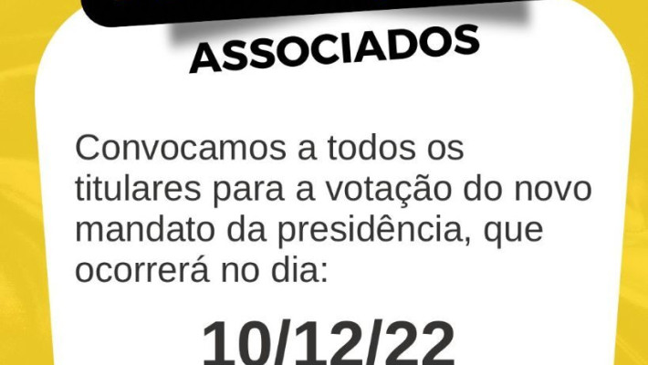 ELEIÇÕES AABB CURITIBA – DIA 10/12/2022