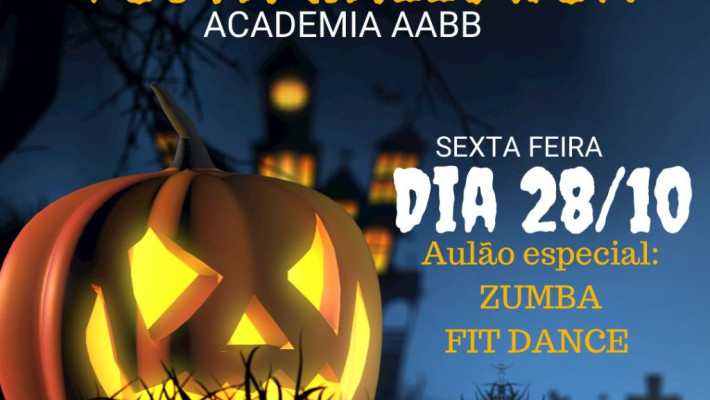 Festa Halloween na Academia AABB