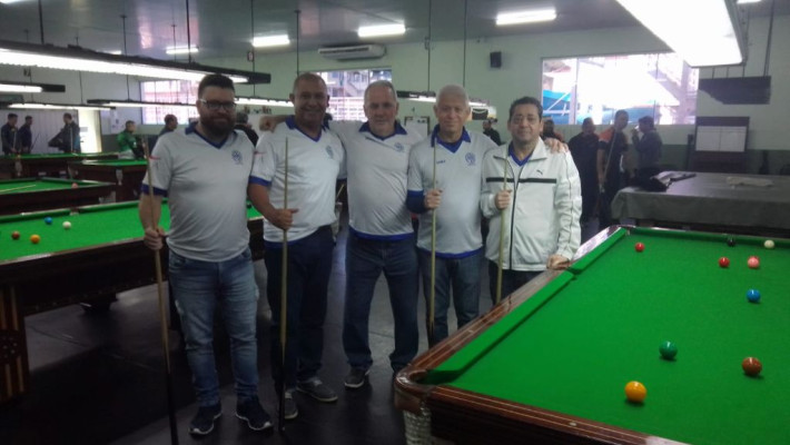 2ª Etapa Campeonato Inter Clubes Sinuca AABB Curitiba Vice Campeã.