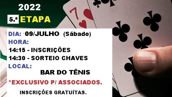 Truco Ranking – 5ª Etapa.