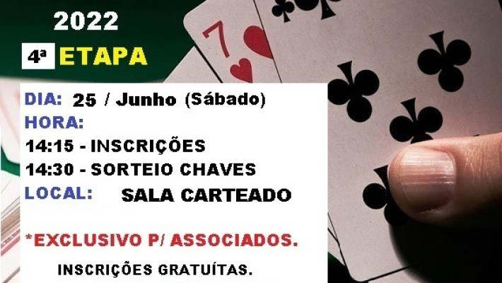 Ranking 4ª Etapa – Truco