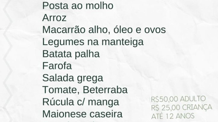 Venha curtir com sua família “ALMOÇO DE PÁSCOA” na AABB.